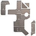 Cobalt Boat Non-Skid Cockpit Mats 406433 - R6 MarineMat (kit)