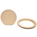 Tempress Inc. Boat Pry Out Deck Plate 43338 - 10 Inch Brown Plastic