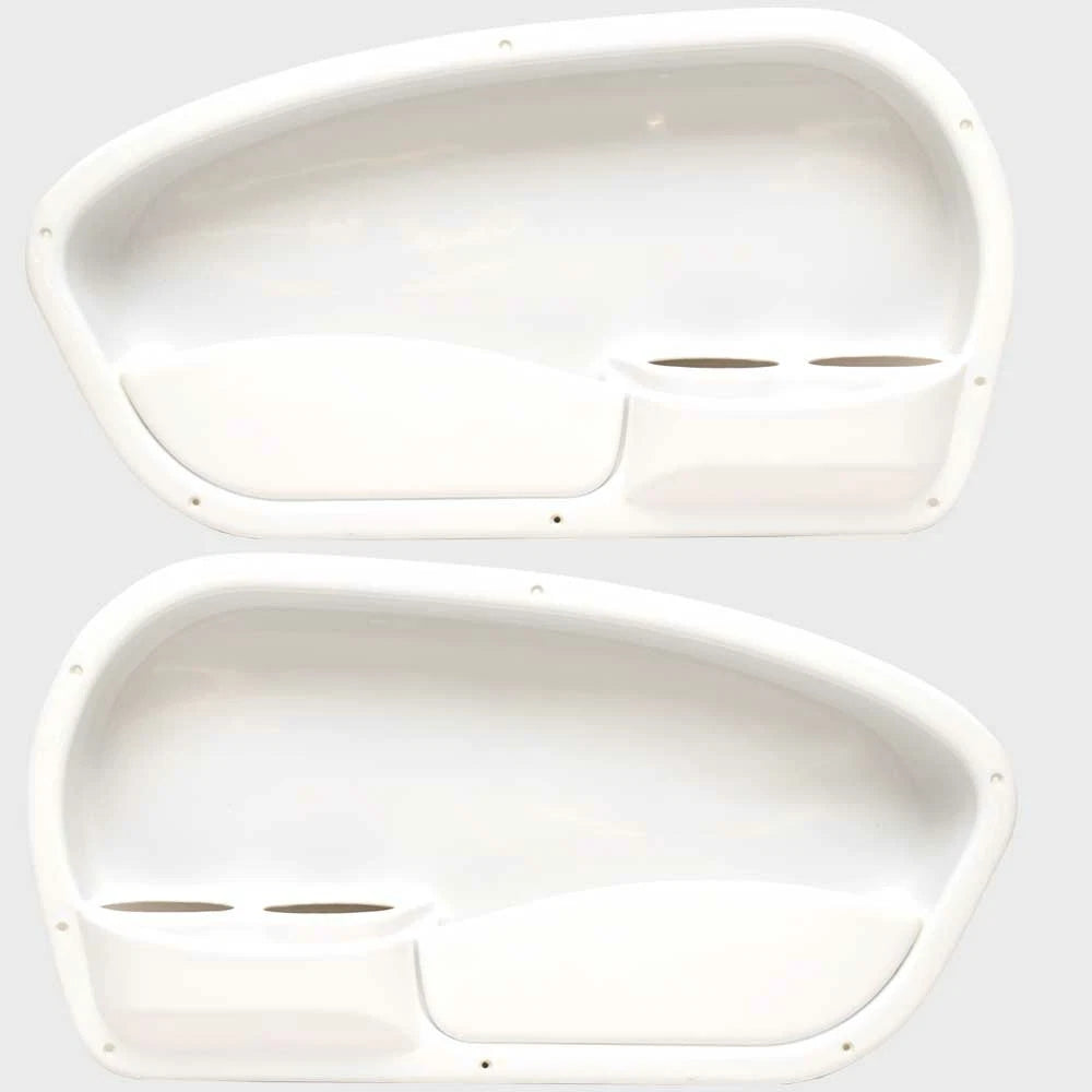 Rinker Boat Drink Box Panel 2330198 - Cup Holder White (set of 2)
