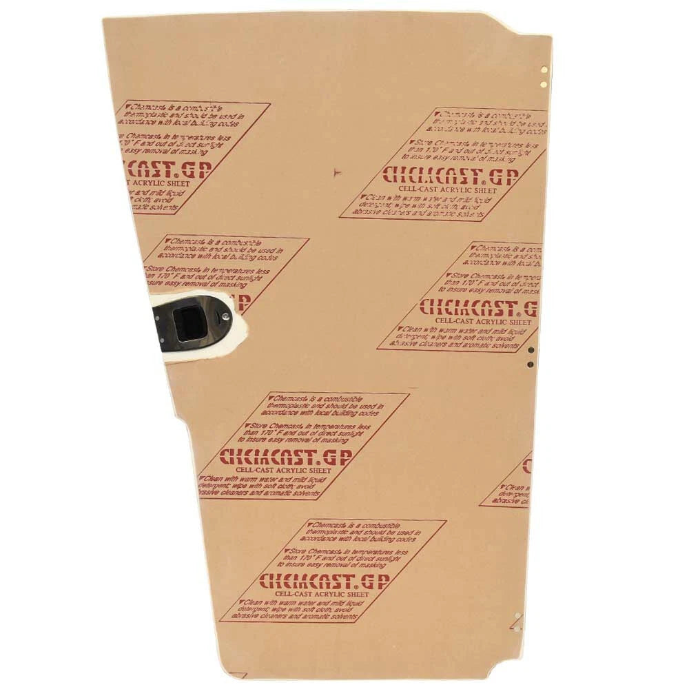Scout Boat Walk-Thru Console Door DH2682 - 350 LXZ Off White Acrylic