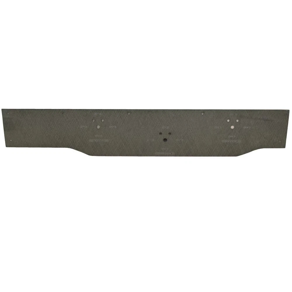 Hydra Sport Boat Blank Ignition Panel HS250-10206-F - 31 1/2 X 5 1/2