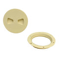TH Marine Boat Deck Plate 238071 - Low Profile Twist Out 4 Inch
