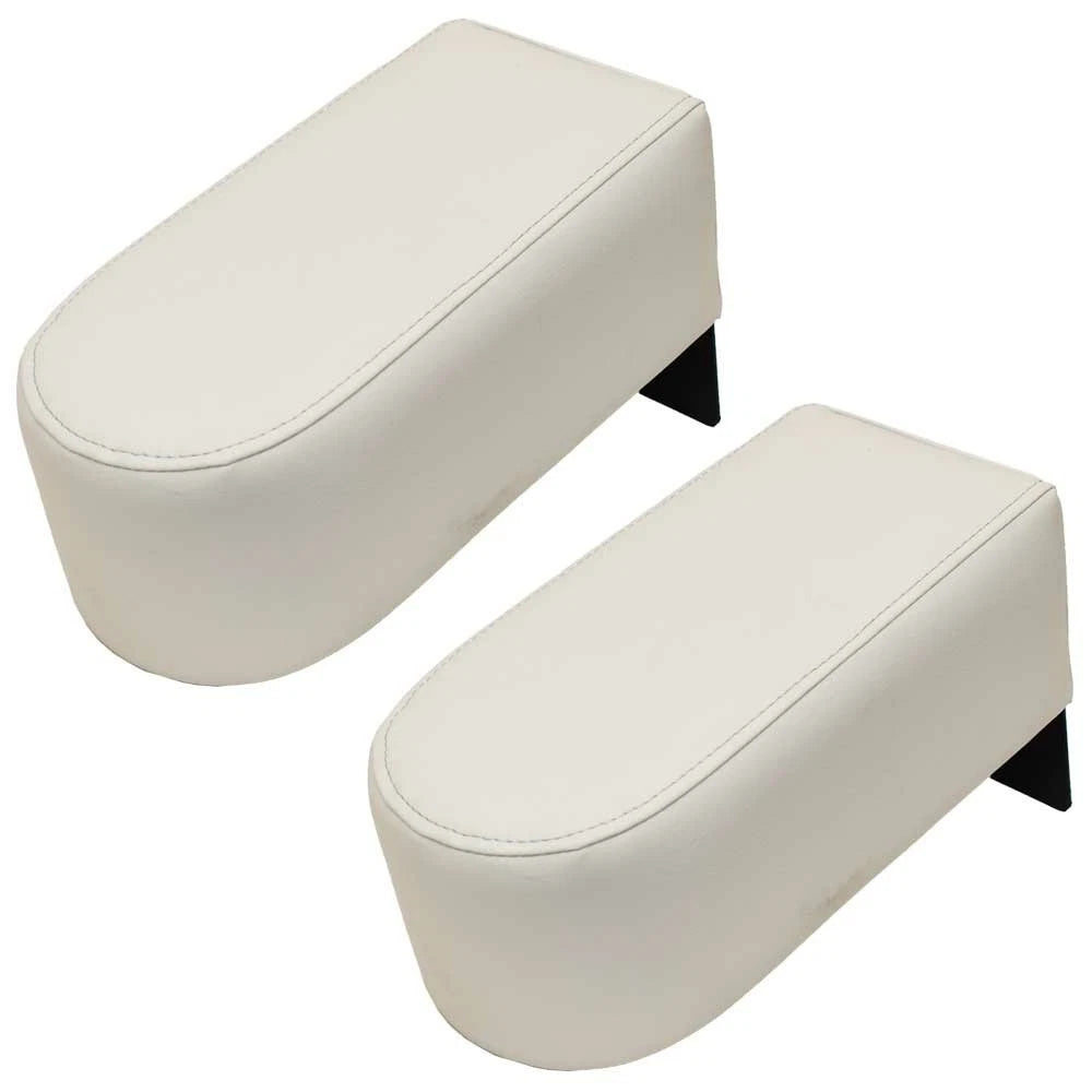 Highwater Boat Armrest - 13 3/4 X 8 1/2 X 7 Inch White Vinyl (pair)