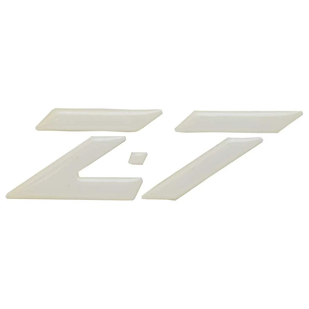 Nitro Boat Raised Decal 144317 - Z7 White 4 7/8 X 1 1/2 Inch