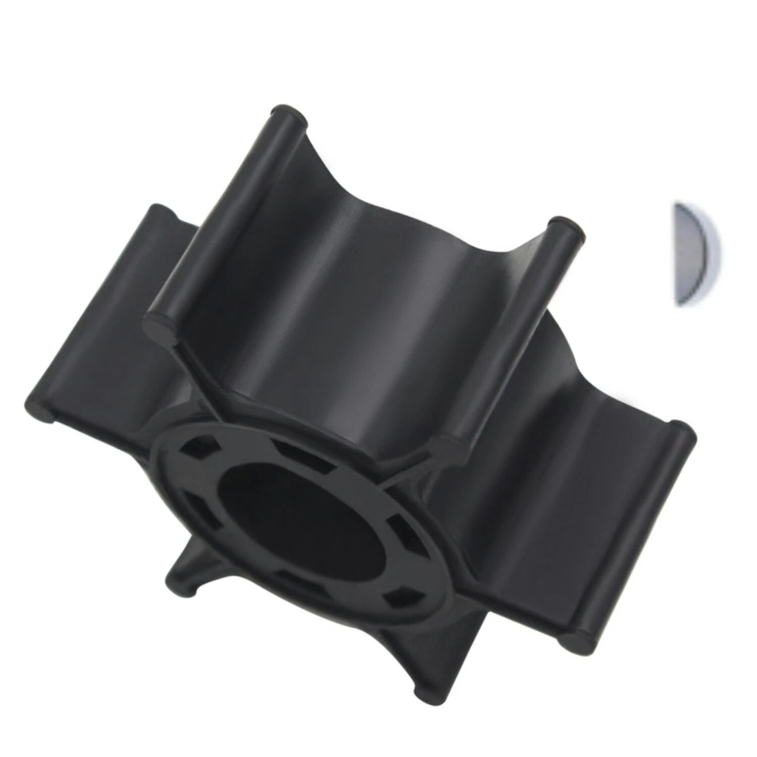Yamaha Outboard Water Pump Impeller 6HP 8 HP 2 Stroke 6G1-44352-00 with Key