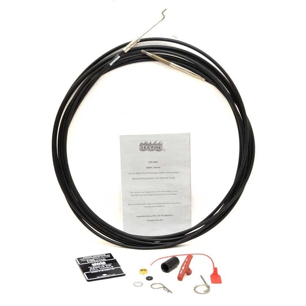 Sea-Fire Boat Pull Discharge Cable 135-026 - SMAC Series 26 Foot
