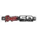 Ranger Boat Emblem Decal Sticker 315323 - 50 Years Red Black