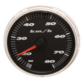 MasterCraft Boat Speedometer Gauge 5008012 - Medallion 80 KPH Black