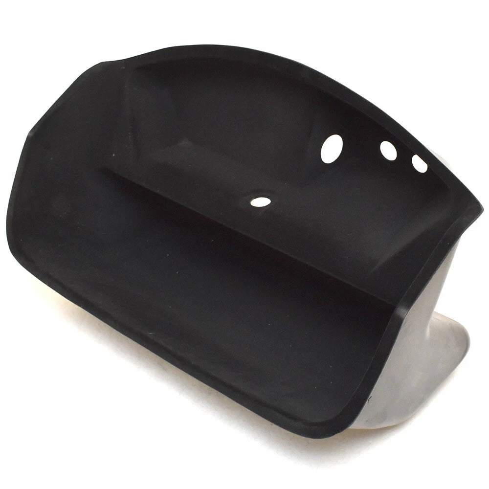 Boat Blank Dash Shroud 404596 - Black Plastic/Felt 16 X 28 1/2 Inch