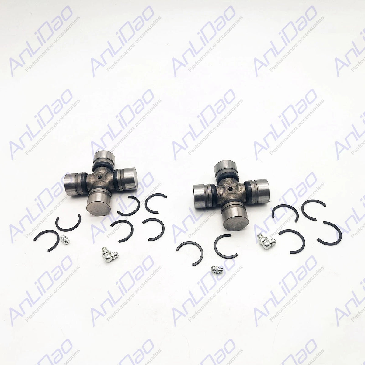 2Pcs H.D. U-Joint 3850812 Fit Mercruiser Alpha One Generation I Generation II