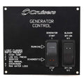 Cruisers Boat Generator Control Switch Panel F0074900 - 5 5/8 X 5 Inch