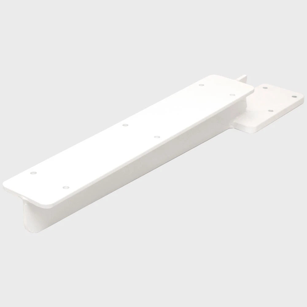 Chaparral Boat Center Swim Platform Bracket 06.00435 - White Aluminum