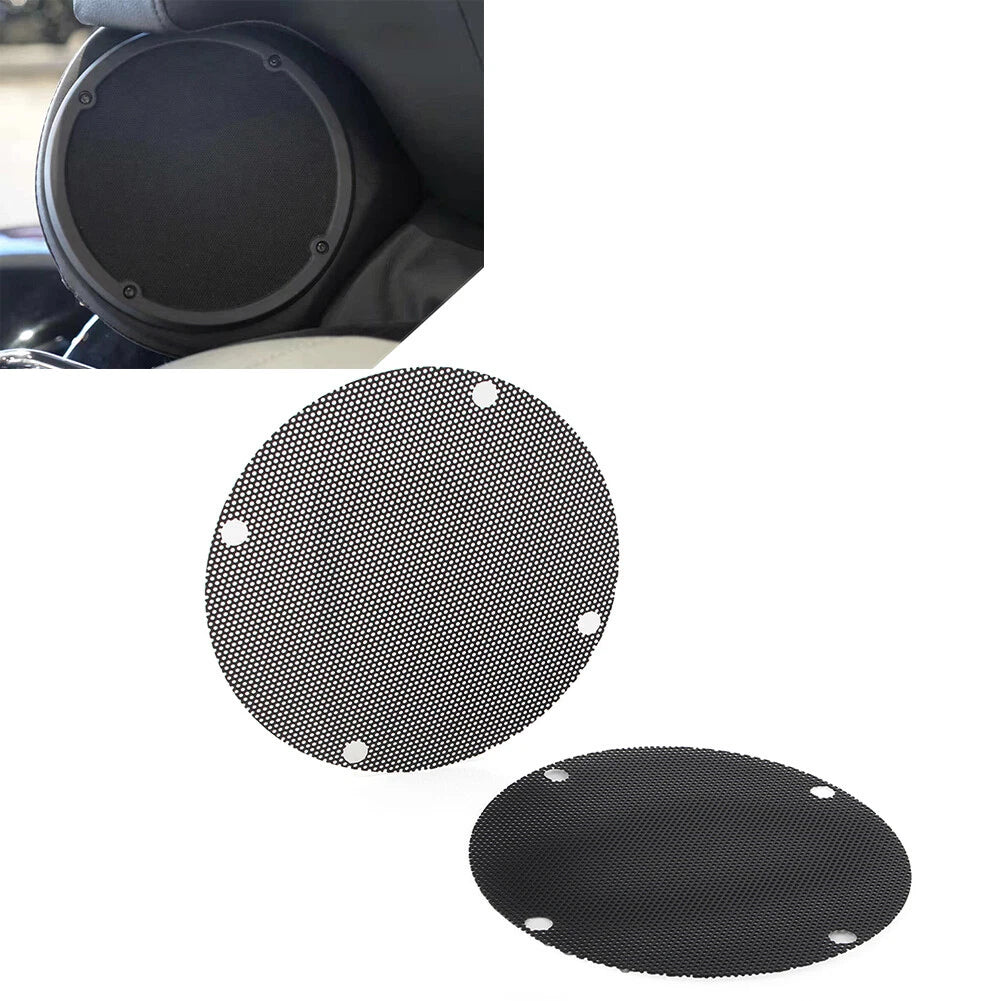 Mesh Rear Speaker Grill Covers for Harley Touring Electra Glide 1996-2013 FLHT