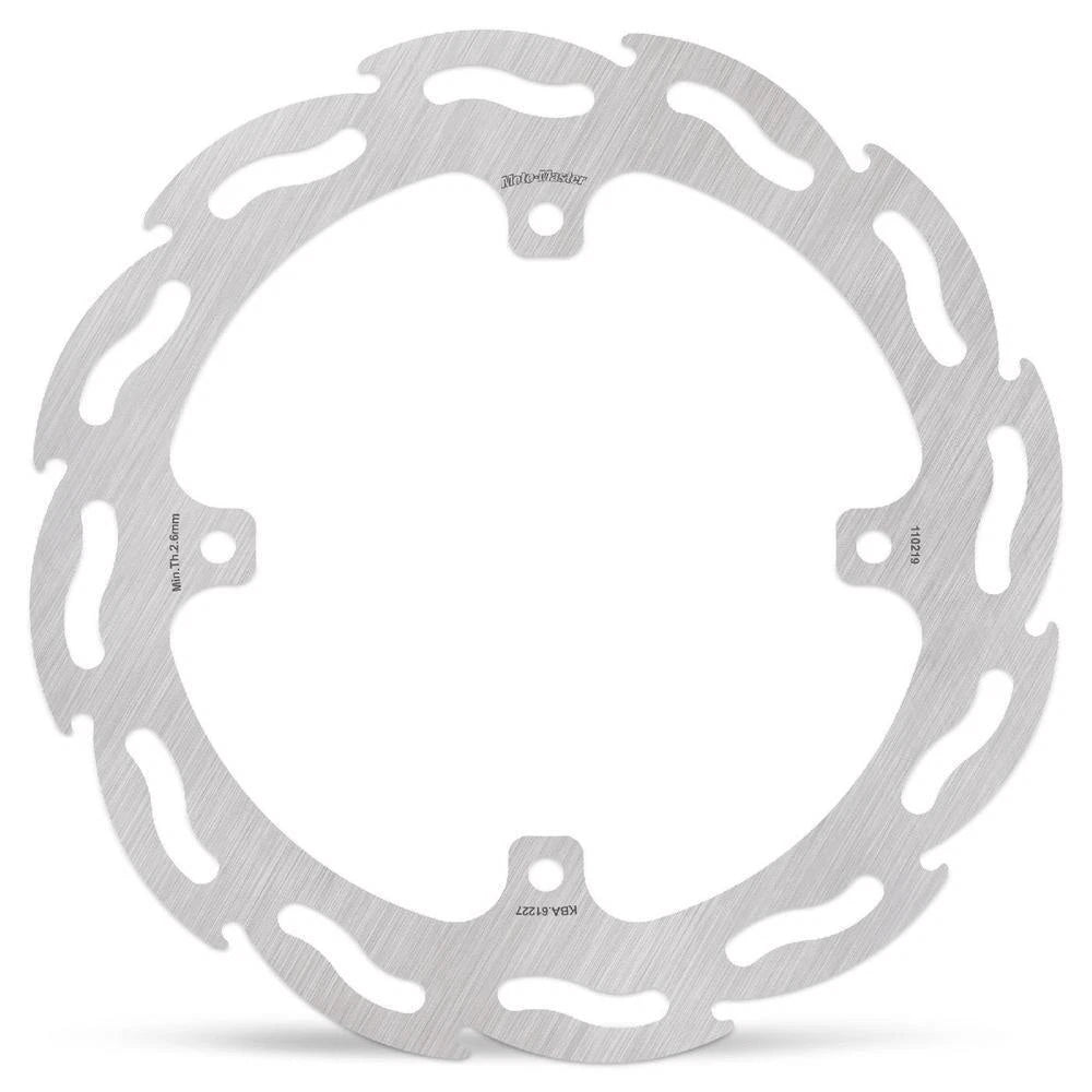 MotoMaster Flame Fixed Rear Brake Disc for KTM 105 SX 2006-2011