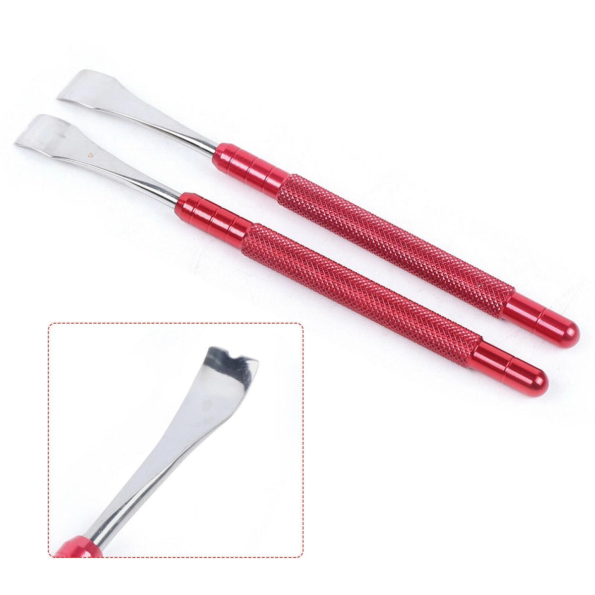 2Pack Carbon Steel Precision Watch Hand Pin Remover Pry Lever Watchmaker Tool S