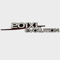 Ranger Boat Raised Emblem Decal 7D194 - 201XL Evolution Silver