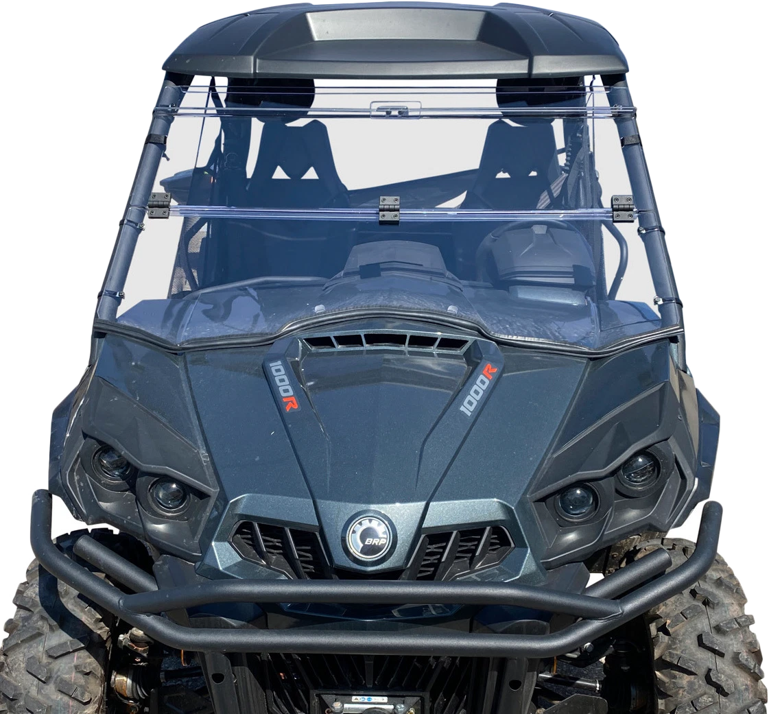 OPEN TRAIL Folding Windshield for Can-Am Commander Max 1000 & XT 2014-2016