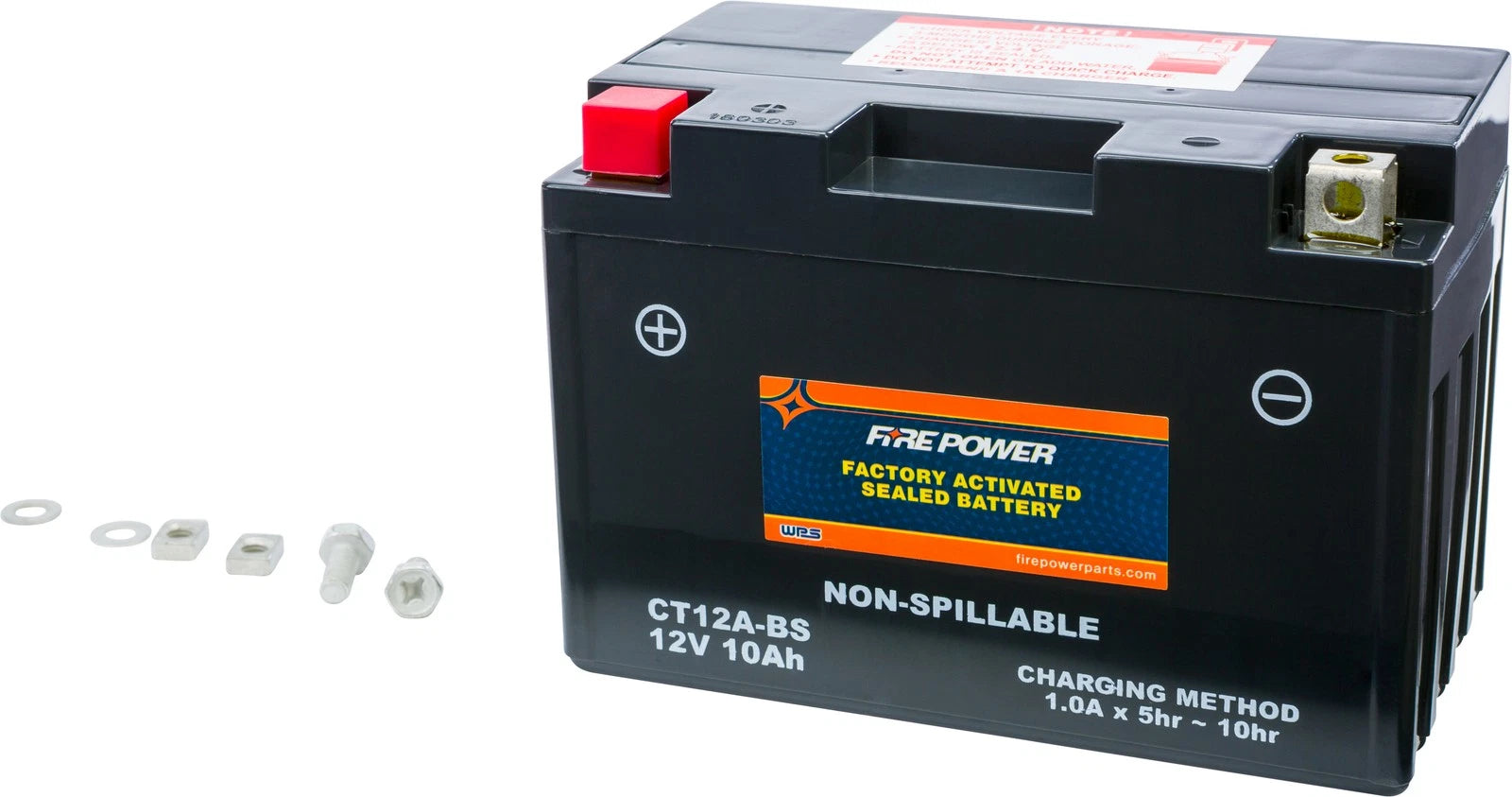 FIRE POWER CT12A-BS Sealed 12V Motorcycle Battery – Fits Suzuki GSX-S750 &