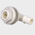 Tracker Boat Elbow Adapter Fitting 44624 - 3/4 Inch White Plastic