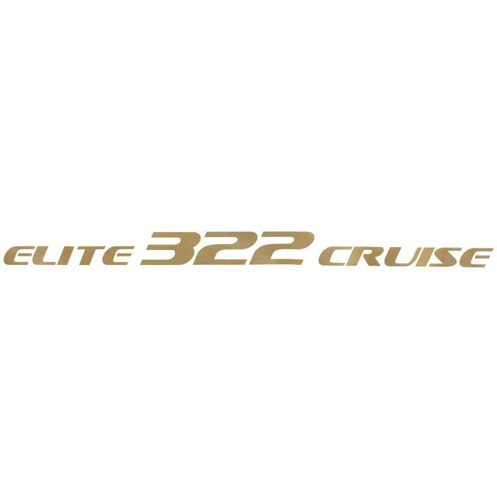 SunCatcher Pontoon Boat Model Decal - Elite 322 Cruise Sticker