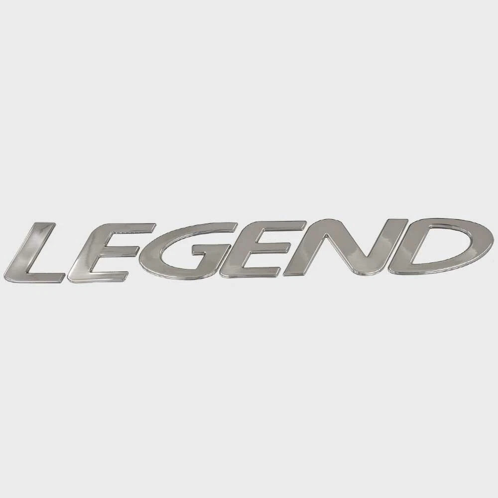 Legend Boat Raised Emblem Decal - Mirror 21 1/2 X 2 3/4 Inch Sticker