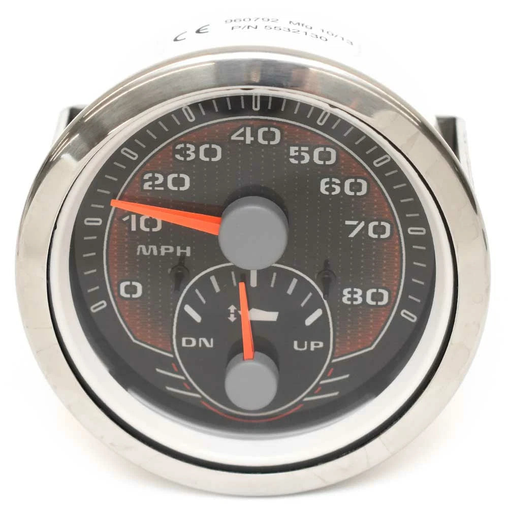 Beede Boat Multifunction Gauge 5532130 - 3 3/8 Inch Mercury/Yamaha