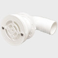 T-H Marine Boat Thru Hull TH-1592F-B - with Filter 1 1/2 Inch 90 Degree