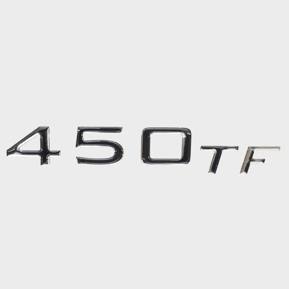 Tahoe Boat Raised Emblem Decal 182480 - 450 TF Silver Sticker