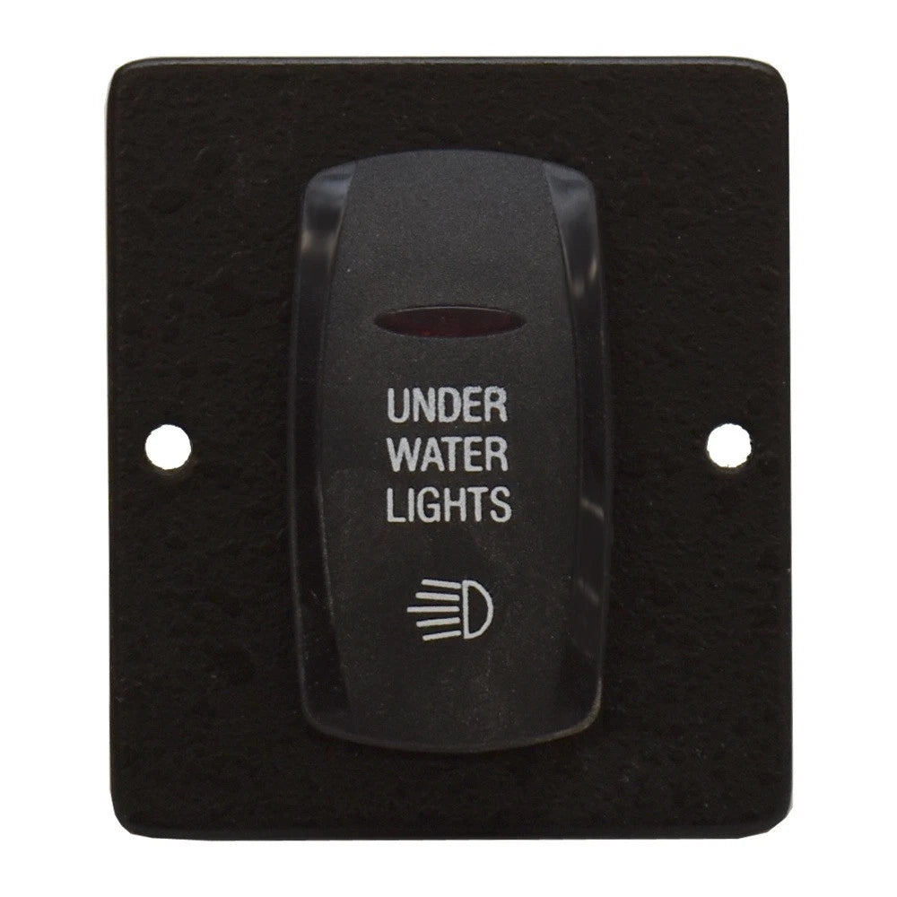 Regal Boat Underwater Lights Rocker Switch Panel 27016 - Aluminum