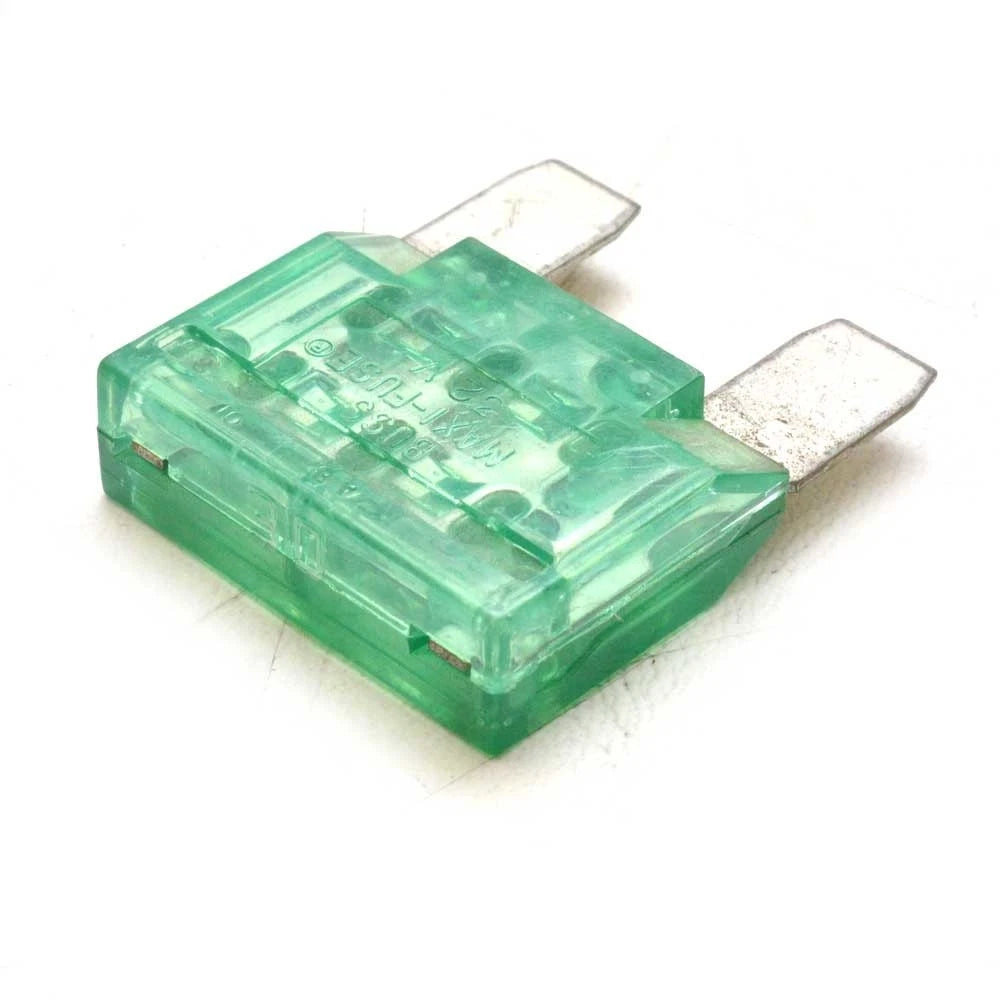 Eaton Bussmann Boat 30 AMP Fuse 2320398 - 32 V DC Green Maxi-Fuse