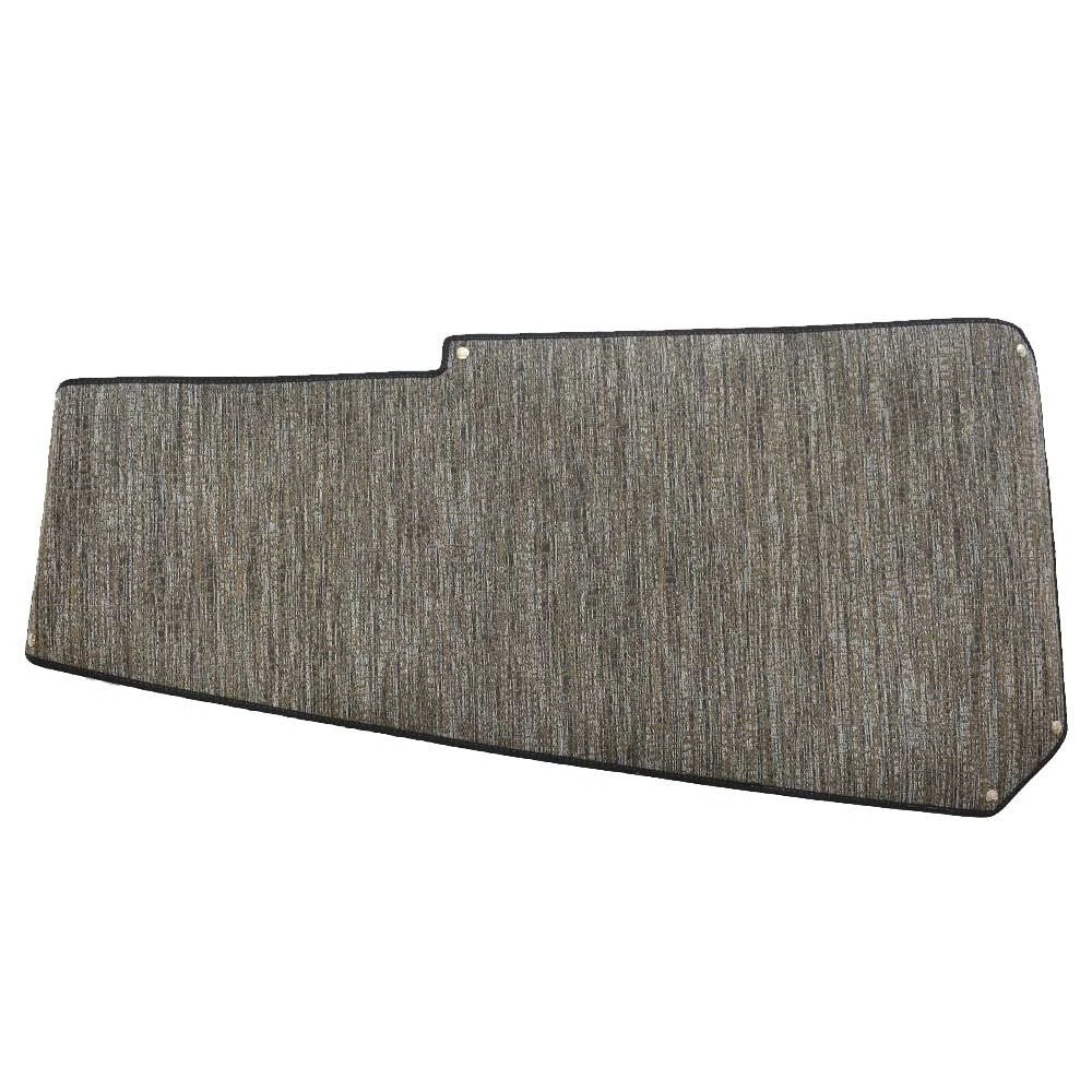 Cobalt Boat Snap-In Floor Mat 406622 - Black White Tan Woven Vinyl
