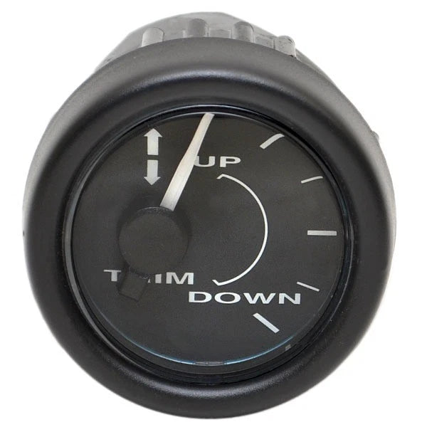 Faria Boat Trim Gauge GP7355A - Mercury 2 Inch Black