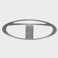Tahoe Boat Raised Decal 320043 - 8 X 3 Inch Metallic Silver