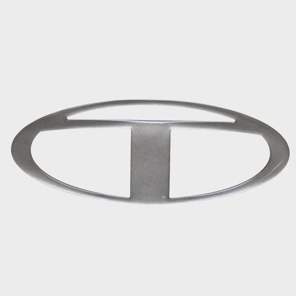 Tahoe Boat Raised Decal 320043 - 8 X 3 Inch Metallic Silver
