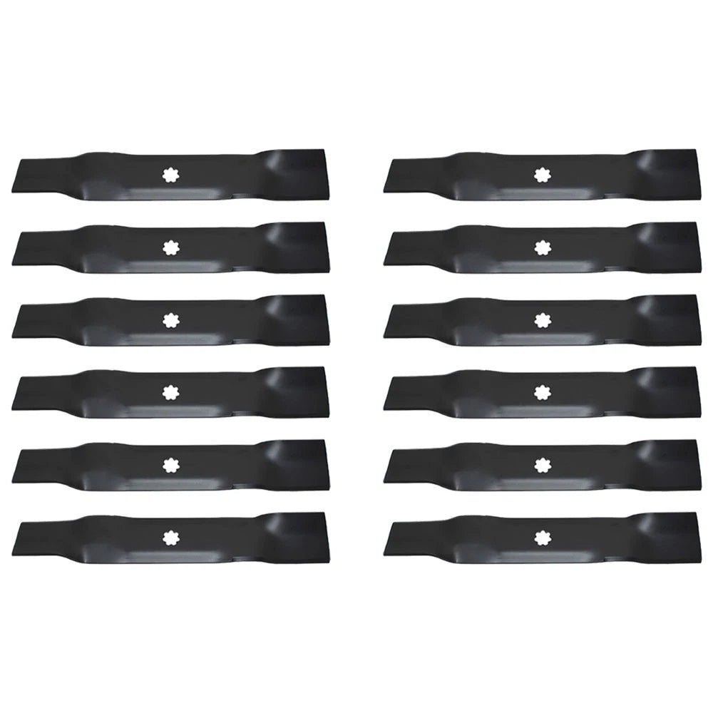 12 Pack: 48" Mower Blade Fits John Deere Replaces 50-2081