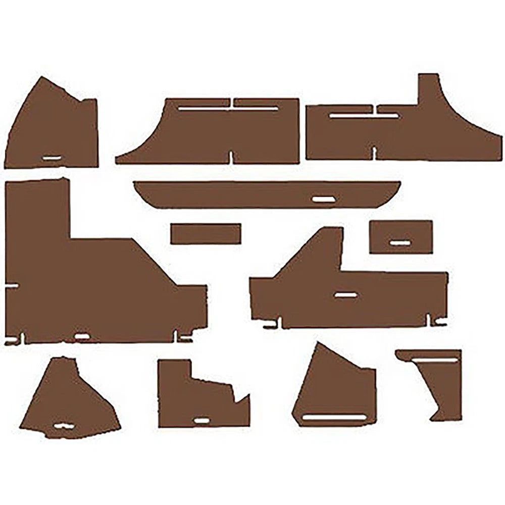 CR40E-50 Brown Cab Kit Fits John Deere 4030 4040 4230 4240 4430 4440 4630 +