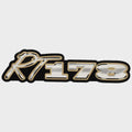 Ranger Boat Decal Sticker - RT178 Black Silver Beige 12 7/8 X 3 3/8 Inch