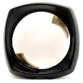 Boat Gauge Bezel Bracket - Black Aluminum 2 Inch
