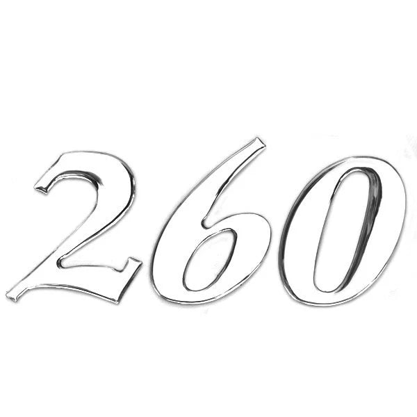Palm Beach Pontoon Boat Decal Sticker - 260 Raised Silver