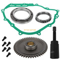 Starter Clutch Starter 49T Gear Flywheel Puller for Yamaha Grizzly 700 2007-24
