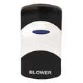 Sigma Boat Rocker Switch Cover - Blower Actuator Silver Black