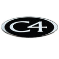 Ski Centurion Boat Raised Decal 41937-01 - C4 Logo Sticker