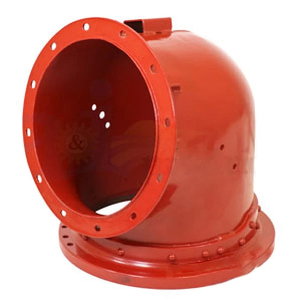 WN-87598258-PE X Elbow, Unloader Fits International/ CaseIH 1420 1440 1460 1470
