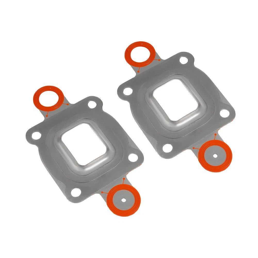 2 Mercruiser Exhaust Manifold Elbow Gasket Riser Dry Joint 4.3 5.0 5.7 L V6 V8