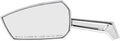 Kuryakyn Enygma Mirrors Chrome - Universal Motorcycle Customization Accessories