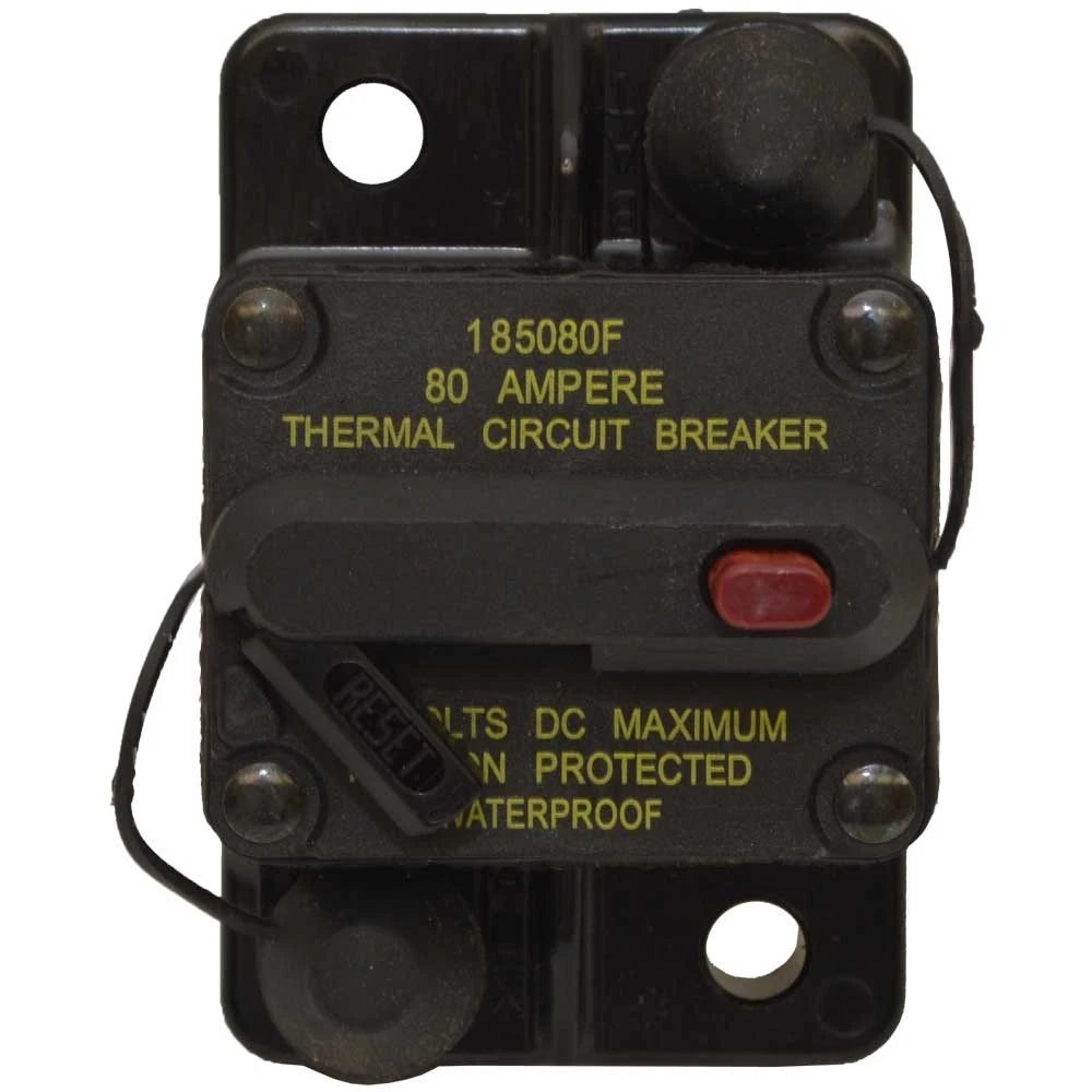 Eaton Bussmann Boat Thermal Circuit Breaker 185080F - Type III 80A 42V