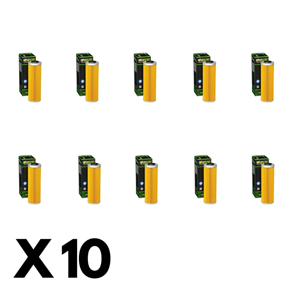 10 Pack Hiflo Oil Filter for KTM 1290 Super Adventure S 2017-2024