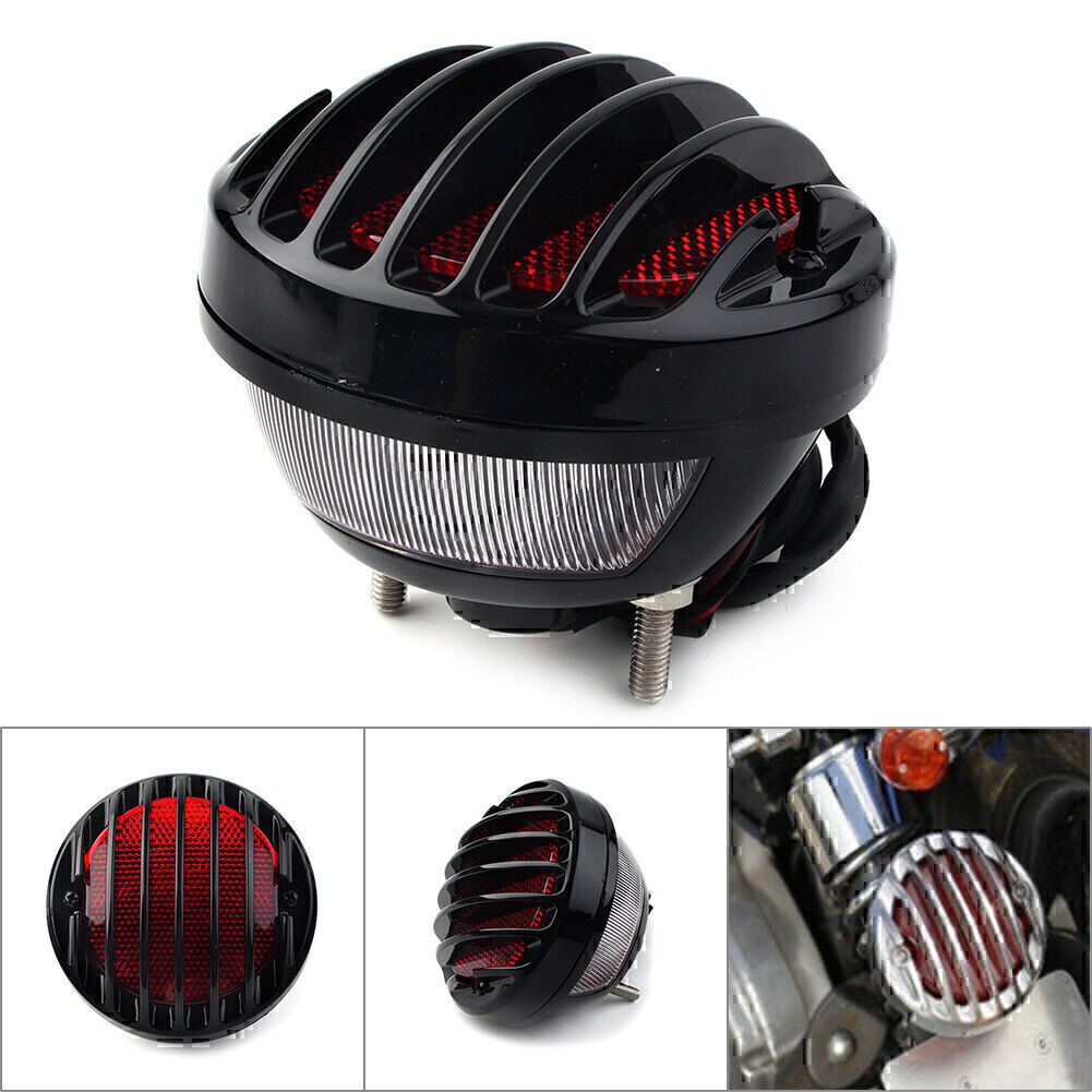 Motorcycle Tail Light Rear Lamp Fit Harley Cruiser Cafe Racer Bobber Chopper