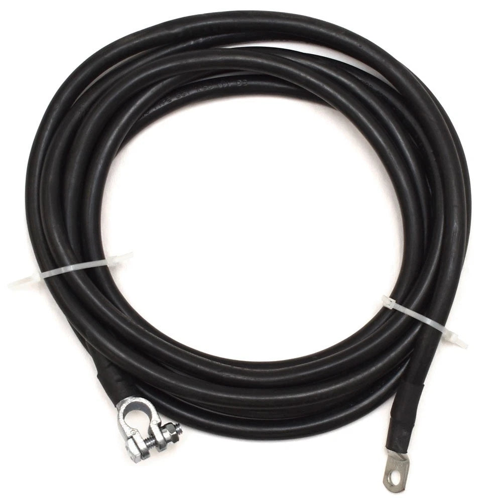 Boat Battery Cable - Black 1/0 AWG Gauge Marine Wire 13 FT