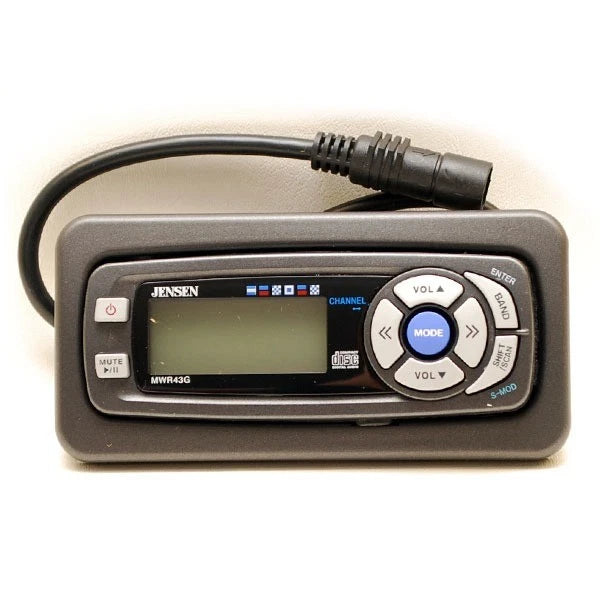 Jensen Boat Wired Remote Control MWR43G - 5 X 2 1/2 Inch (kit)